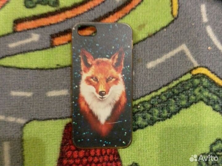 Чехол с лисой для iPhone 5s