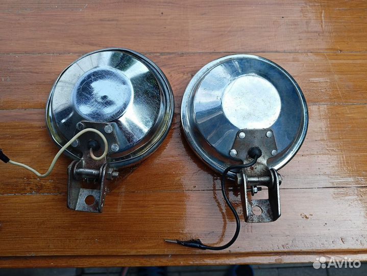 Противотуманные фары желтые СССР