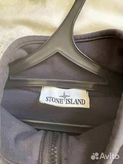 Stone island 1/4 zip худи