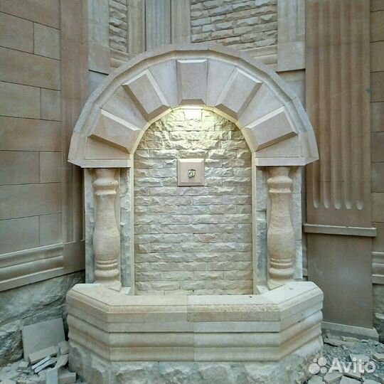 Облицовка дагестанским камнем