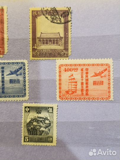 Почтовые марки Китай. кнр