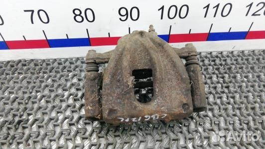 Суппорт тормозной передний левый toyota corolla ve