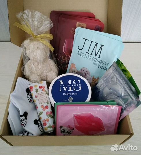 Подарочные боксы (наборы) Лаванда, авокадо