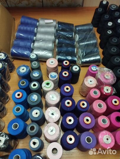 Нитки швейные бабины