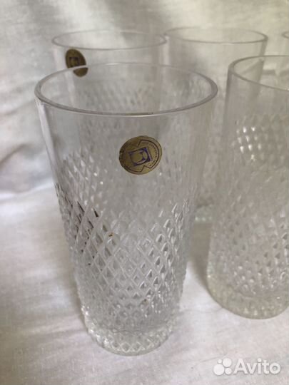 Хрустальные стаканы ГДР
