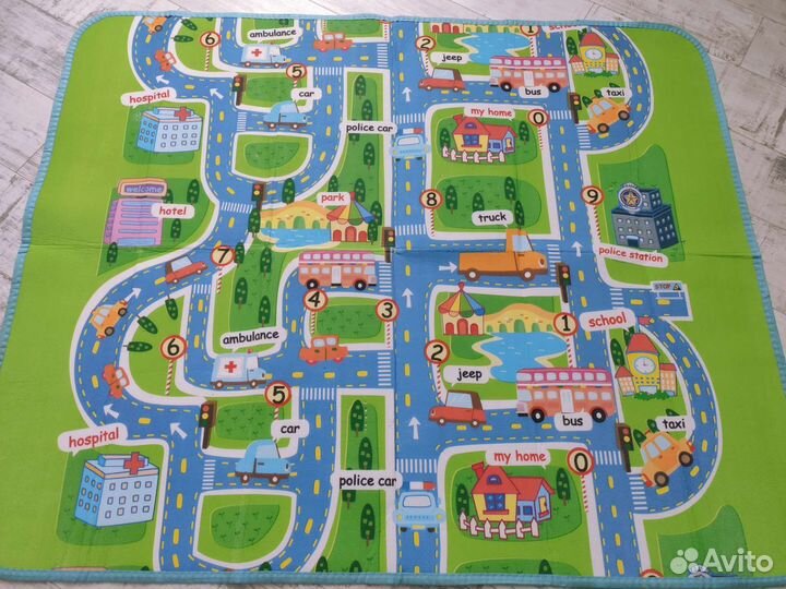 Детский игровой коврик складной