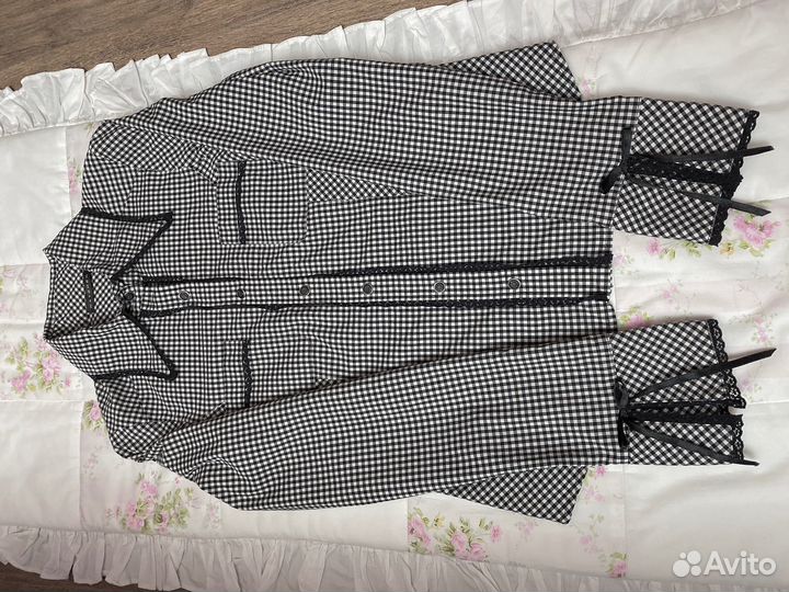 Великобритания рубашка блузка лолита винтаж