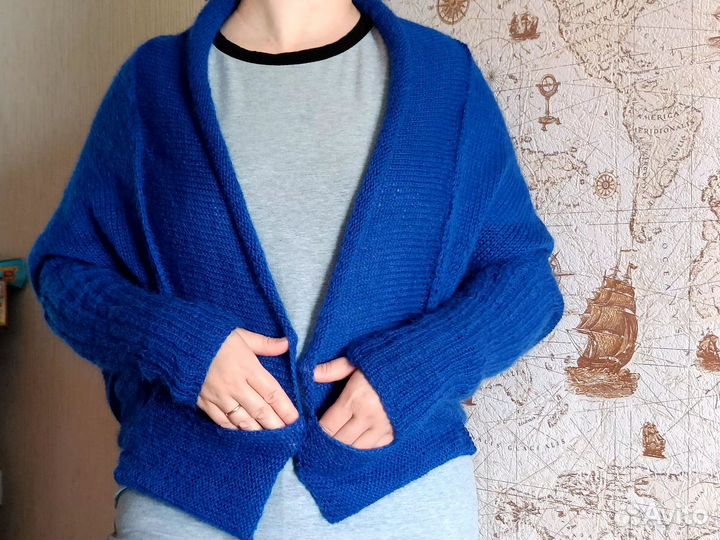 Кардиган женский вязаный ручная работа