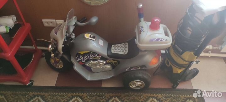 Детский электромотоцикл от 3 лет