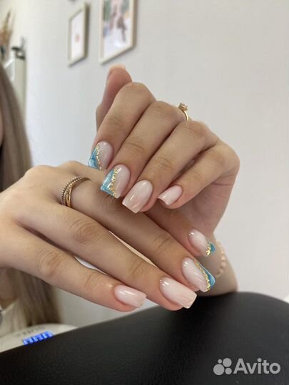 Маникюр гель лак