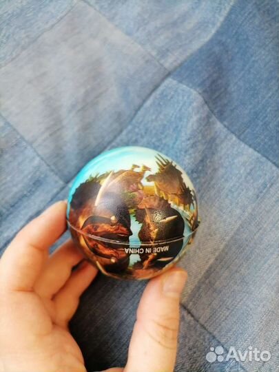 Мячик мягкий с динозаврами