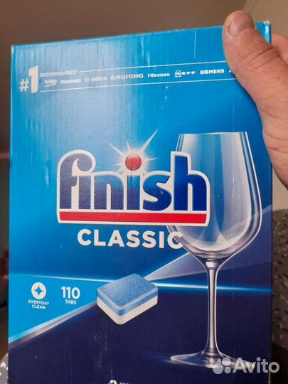 Таблетки для посудомоечных машин finish