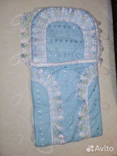 Конверт на выписку с шапочкой