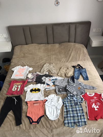 Одежда пакетом от 0 до 12 мес