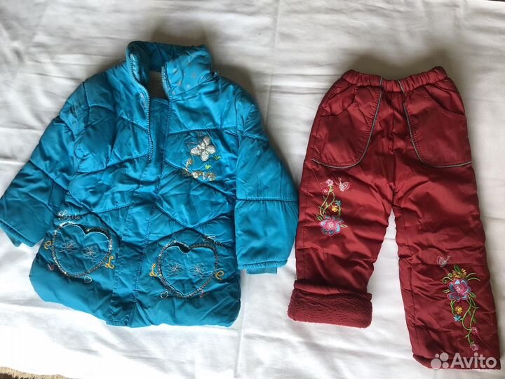 Детская одежда на 3-4 года