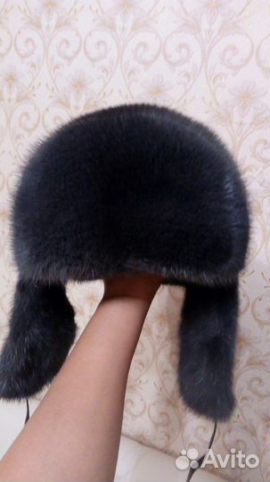 Шапка ушанка норка