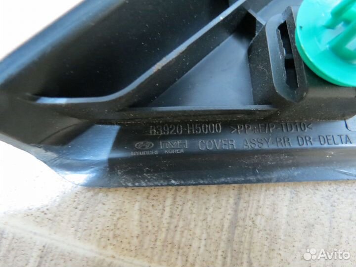 Накладка двери задняя Hyundai Solaris 2