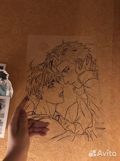 Аниме на стекле, манхва Бабочка кусающая тигра