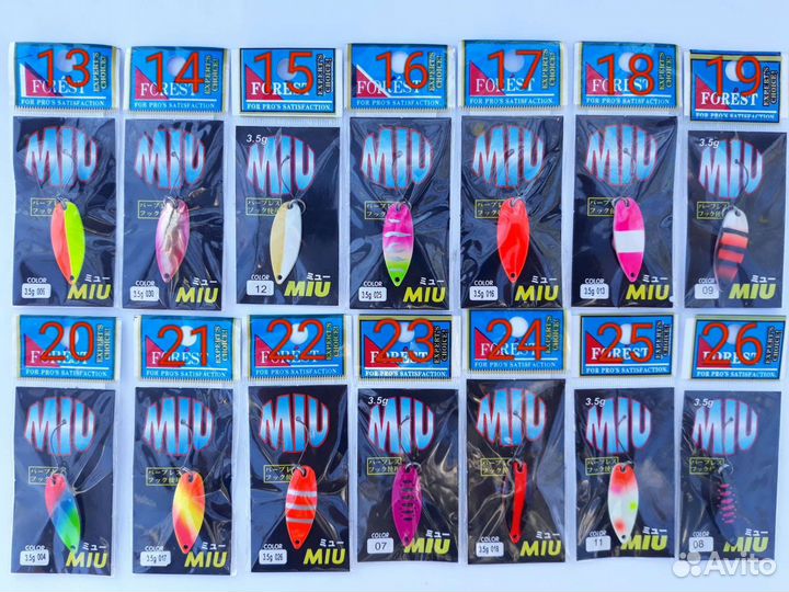 Блесна Forest Miu 3.5g. (Реплика )