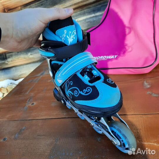 Ролики детские раздвижные 30-33
