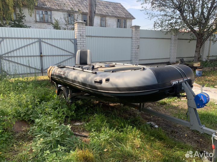 Лодка мотор и прицеп