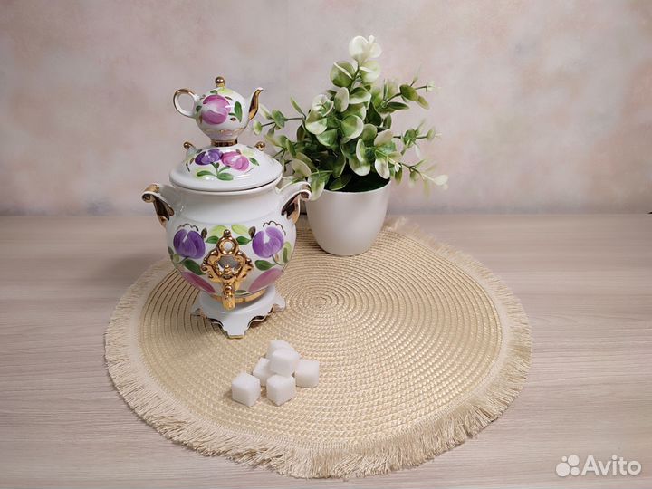 Сахарница-самовар Сысертского завода СССР