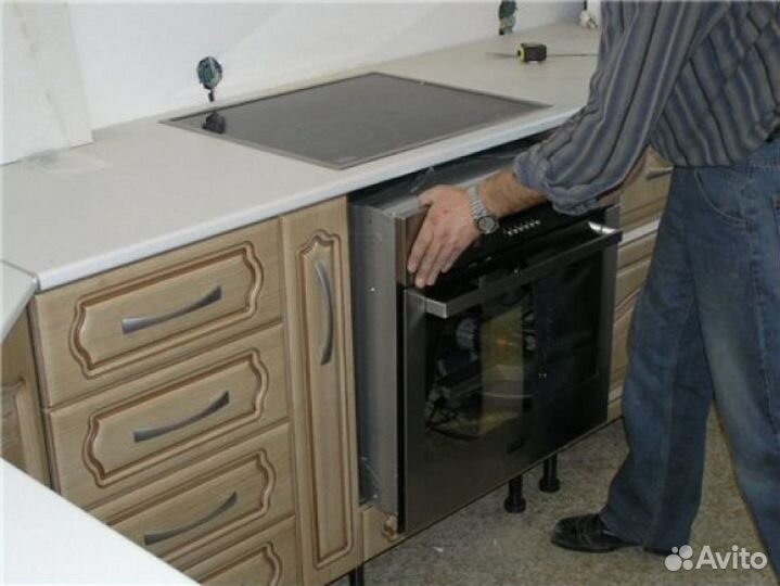 Врезка кухонных моек, варочных поверхностей