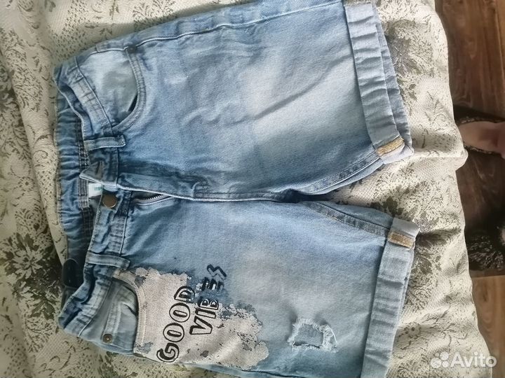 Джинсовые шорты для мальчика