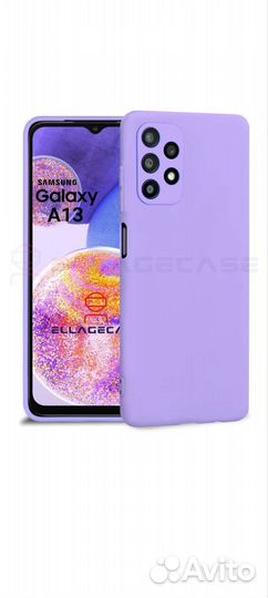 Чехол на samsung А13 силикон
