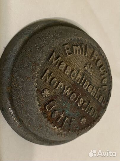 Крышка от велосипедного звонка Пруссия