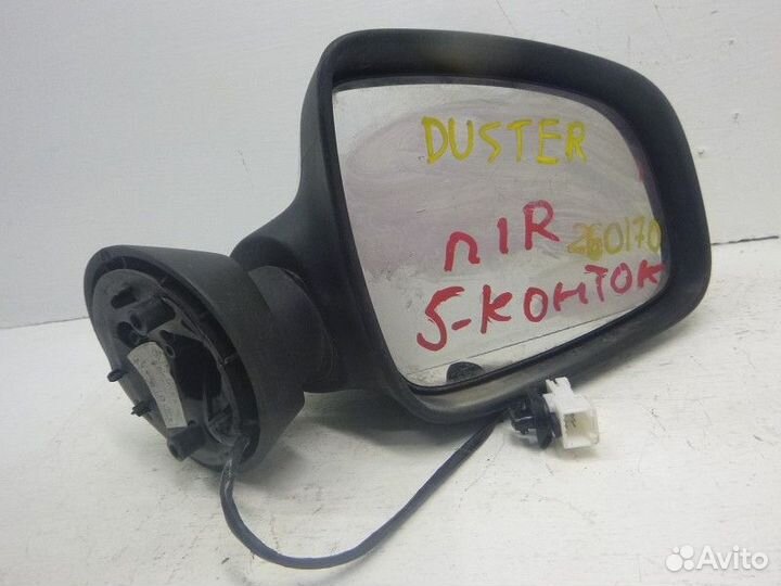 Зеркало правое электрическое renault duster 2012