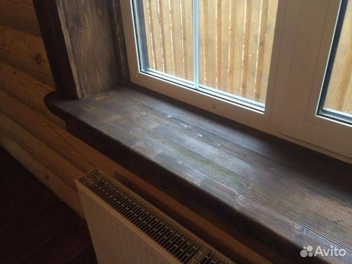 Деревянные подоконники на заказ
