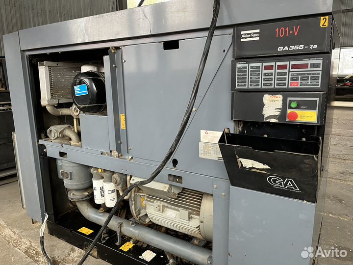 Винтовой компрессор Atlas Copco GA355-7,5 55квт