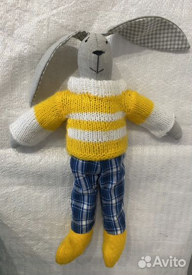 Кукла тильда зайцы