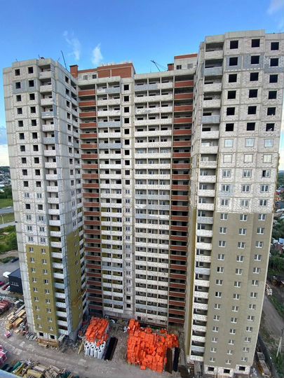 2-к. квартира, 43,3 м², 23/25 эт.