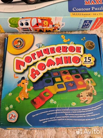 Пазлы, игры для 2-5 лет