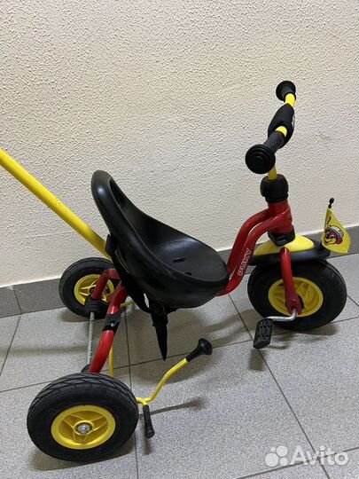 Трехколесный велосипед puky с ручкой