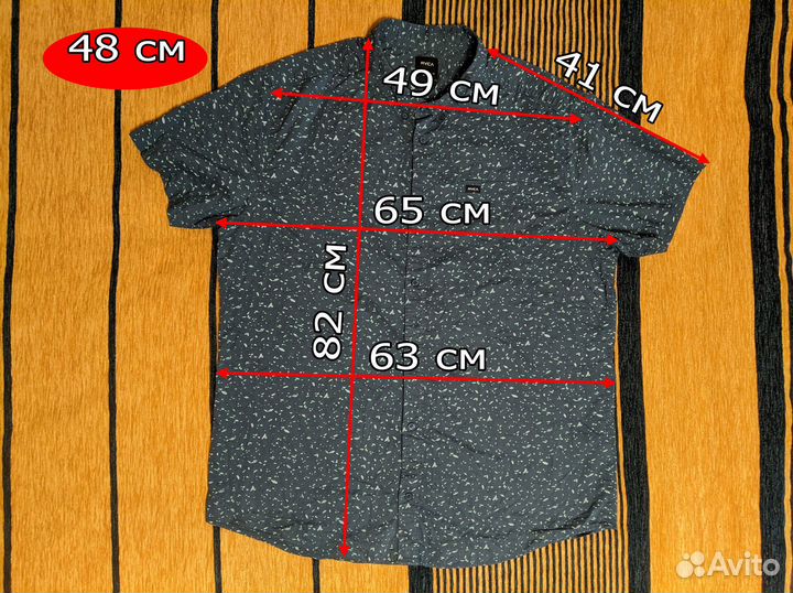 Рубашка rvca XXL Slim Fit