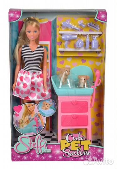 Кукла Штеффи с двумя собачками 29 см Simba 5733266