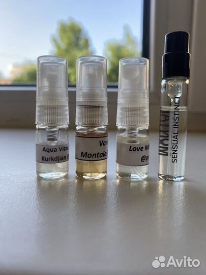 Оригинальный парфюм в мини отливантах