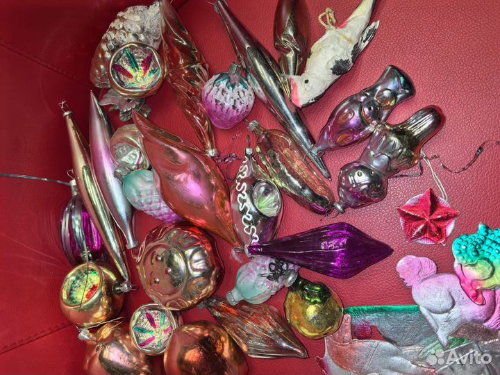 Елочные игрушки СССР