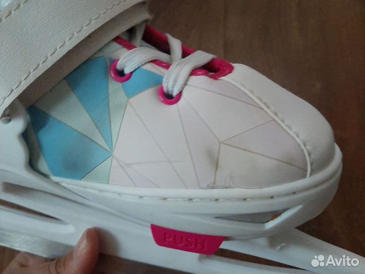 Коньки nordway растущие холодное сердце