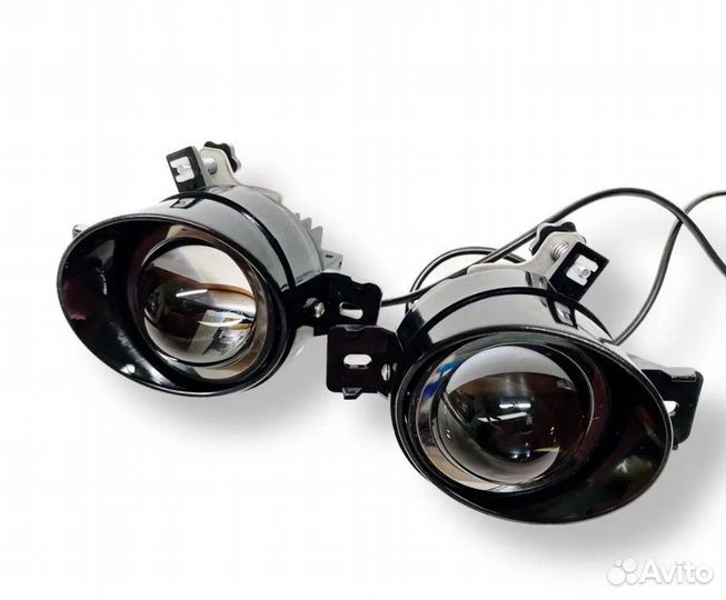 Противотуманные линзованные LED фар nissan