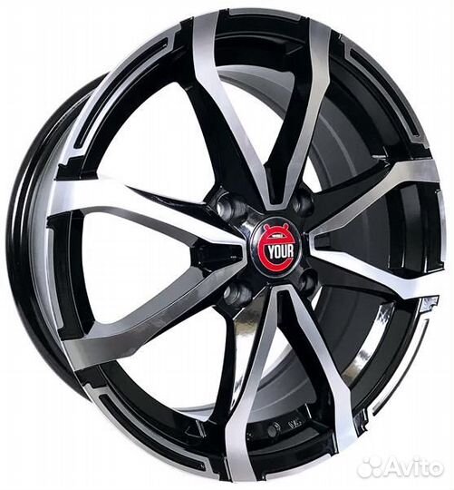 Ё-wheels E17 : 6x15 4*108 Et:45 Dia:63,3 BKF