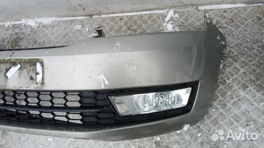 Бампер передний skoda rapid (7NK20G501)