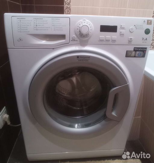 Стиральная машина бу hotpoint ariston 7 кг