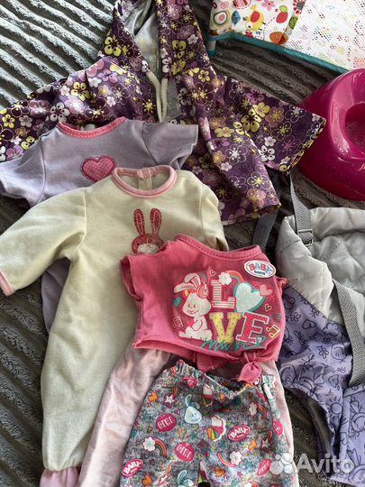 Кукла baby born с аксессуарами