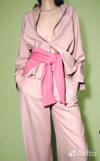 Трикотажный костюм Zara новинка 2025