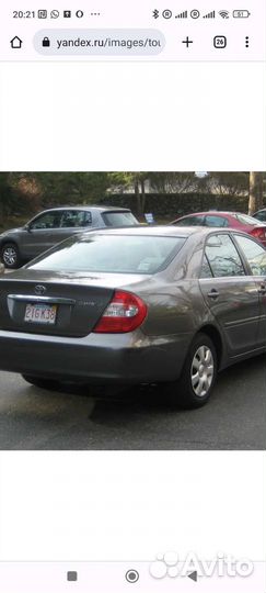 Авторская секретка на Toyota Camry