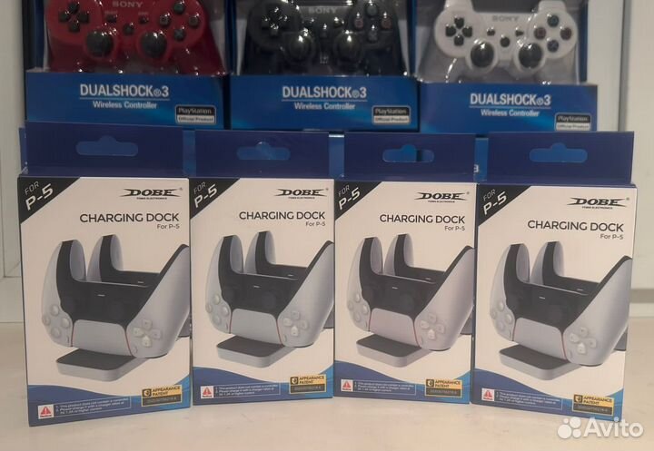 Зарядная станция для геймпадов ps5